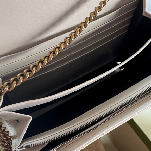 Gucci Cream Clutch with Gold Accents - Picture 8 of 10
